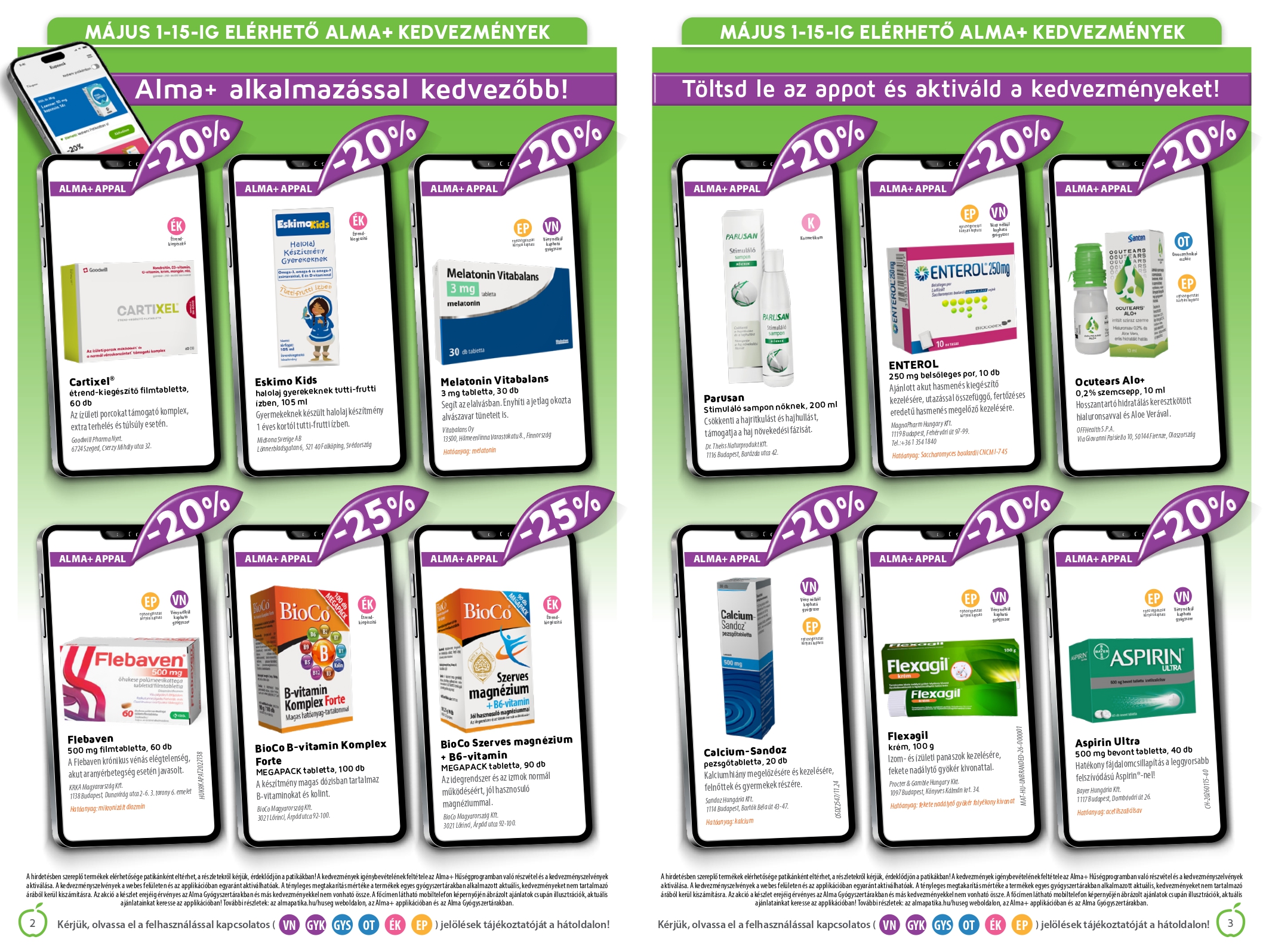 Akciós újság 2. oldal
