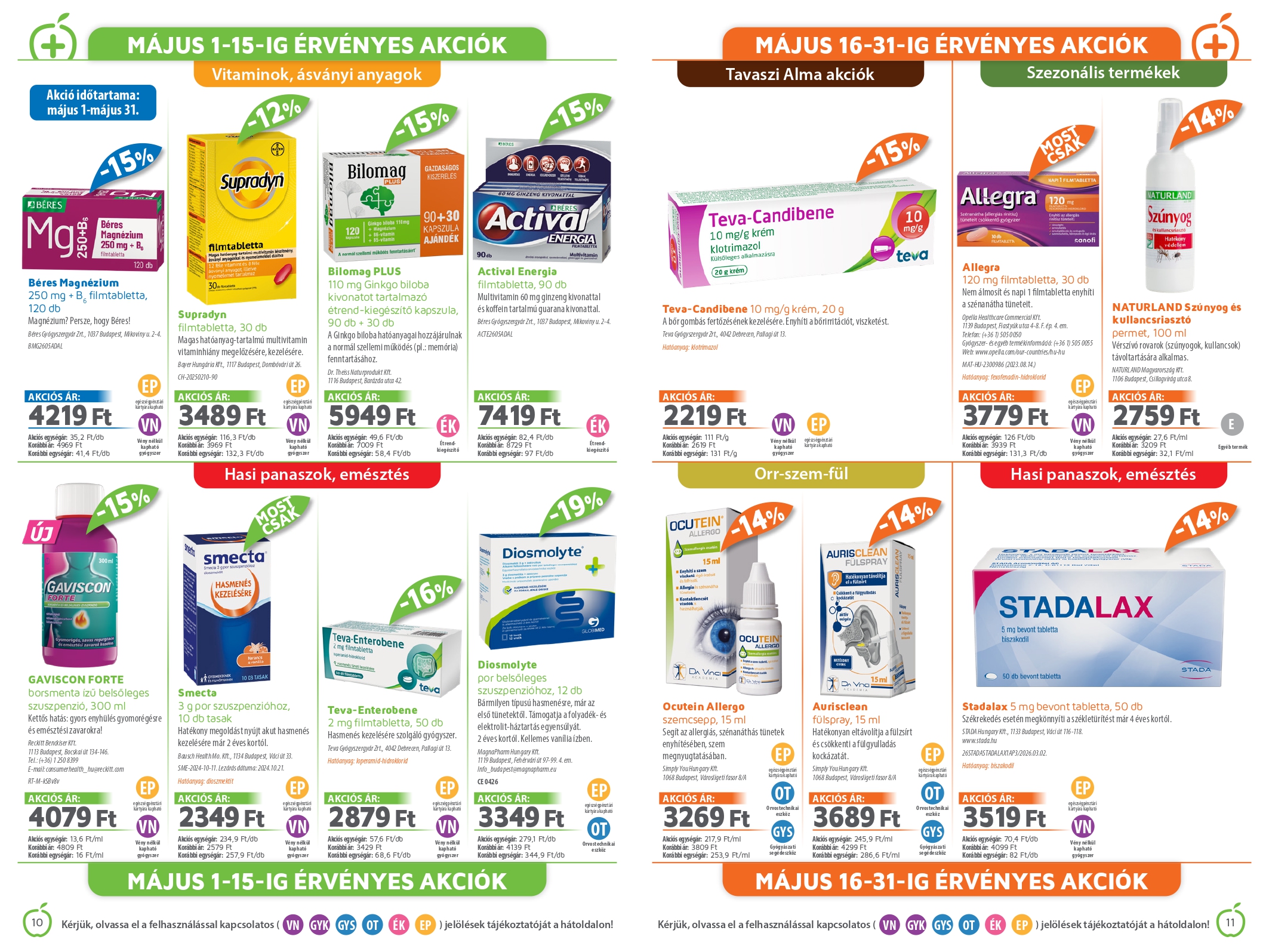 Akciós újság 6. oldal