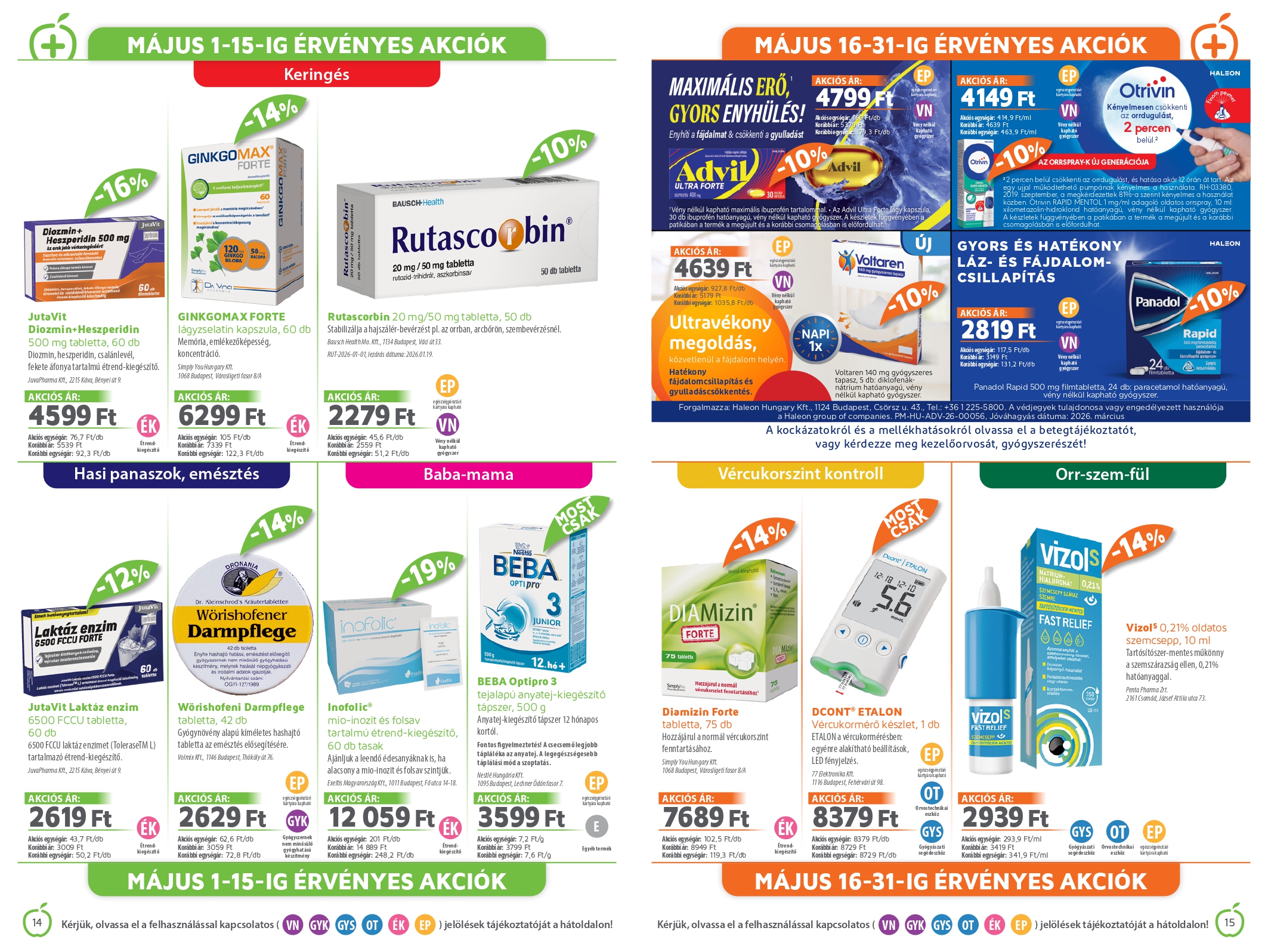 Akciós újság 8. oldal